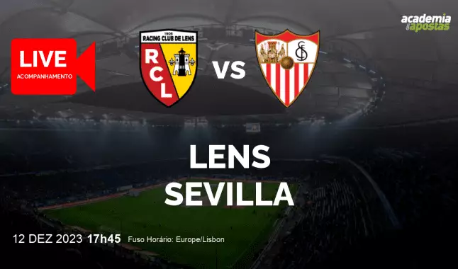 Lens Sevilla livestream | UEFA Champions League | 12 December 2023