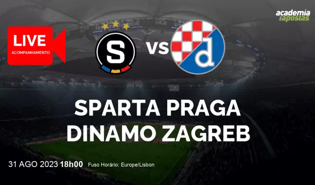 Sparta Praga Dinamo Zagreb livestream | UEFA Europa League | 31 August 2023