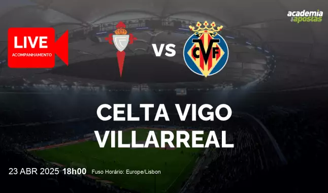 Celta Vigo Villarreal livestream | Primera División | 23 April 2025