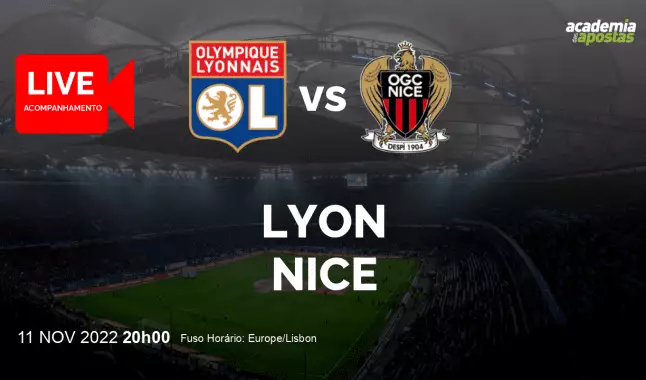 Lyon Nice livestream | Ligue 1 | 11 November 2022