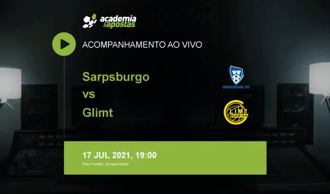 Sarpsburgo Glimt livestream | Eliteserien | 17 July 2021