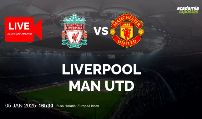 Liverpool Man Utd livestream | Premier League | 05 January 2025