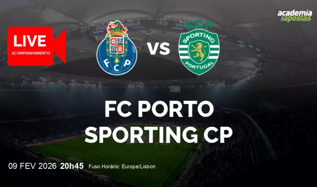 FC Porto Sporting CP livestream | Liga Portugal Betclic | 09 February 2026