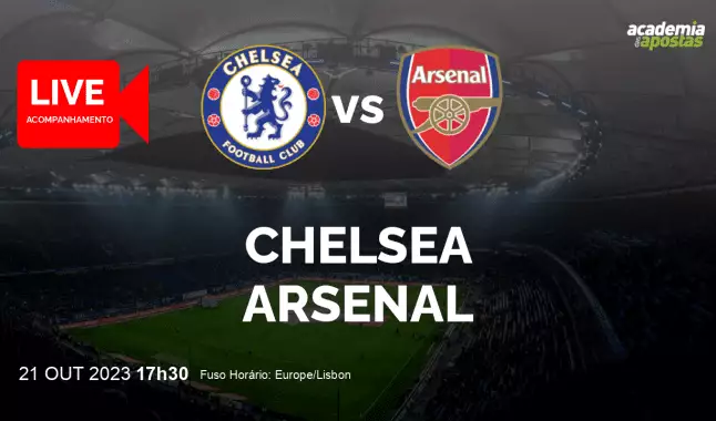 Chelsea Arsenal livestream | Premier League | 21 October 2023