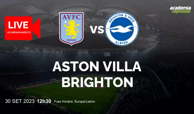 Aston Villa Brighton livestream | Premier League | 30 September 2023