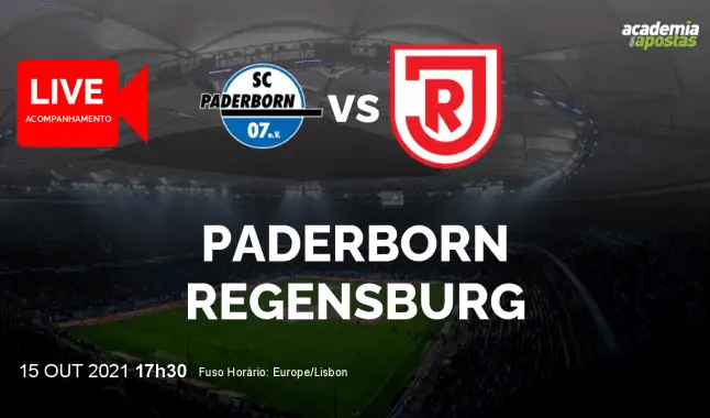 Paderborn Regensburg livestream | 2. Bundesliga | 15 October 2021