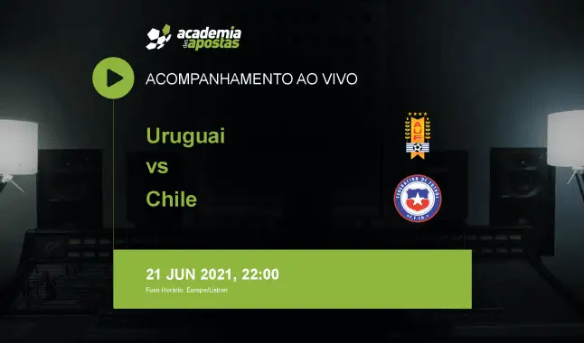 Uruguai Chile livestream | Copa America | 21 June 2021