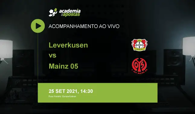 Leverkusen Mainz 05 livestream | Bundesliga | 25 September 2021