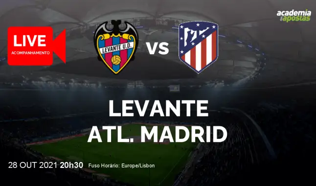 Levante Atl. Madrid livestream | Primera División | 28 October 2021