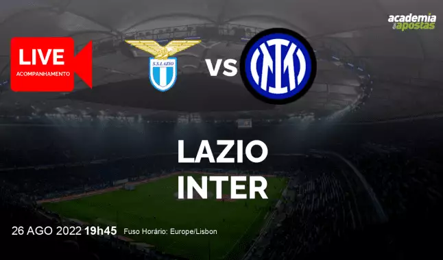 Lazio Inter livestream | Serie A | 26 August 2022