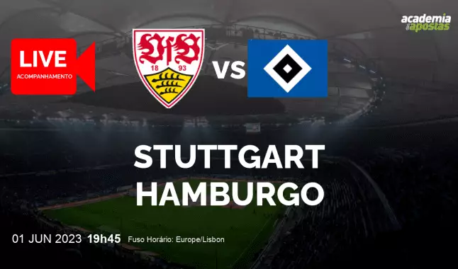 Stuttgart Hamburgo livestream | Play-offs 1/2 | 01 June 2023