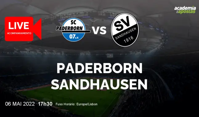 Paderborn Sandhausen livestream | 2. Bundesliga | 06 May 2022