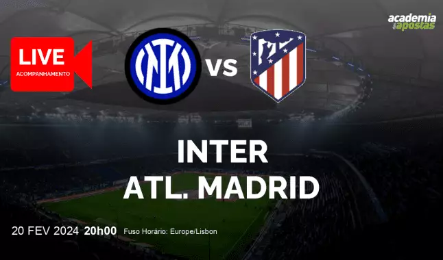 Inter Atl. Madrid livestream | UEFA Champions League | 20 February 2024