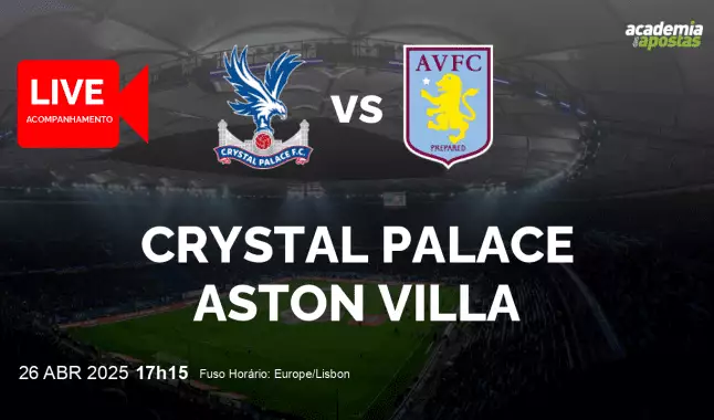 Crystal Palace Aston Villa livestream | FA Cup | 26 April 2025
