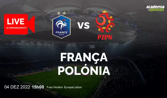 França Polónia livestream | Mundial | 04 December 2022