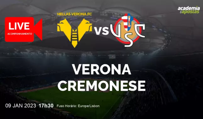Verona Cremonese livestream | Serie A | 09 January 2023