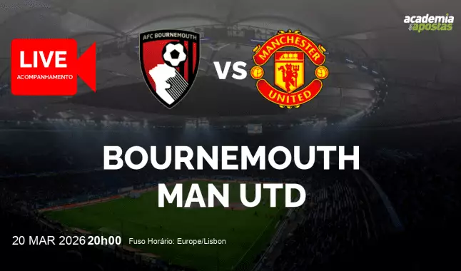 Bournemouth Man Utd livestream | Premier League | 20 March 2026