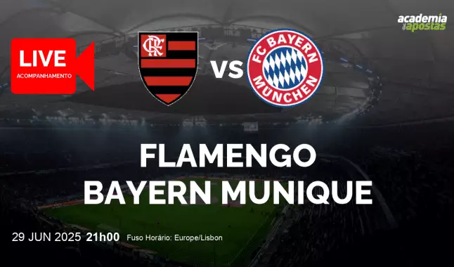 Flamengo Bayern Munique livestream | FIFA Club World Cup | 29 June 2025