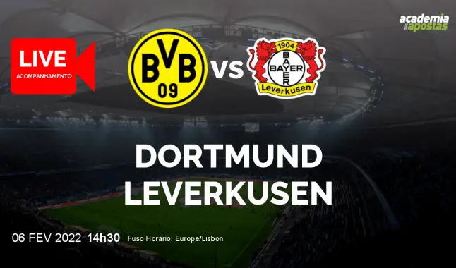 Dortmund Leverkusen livestream | Bundesliga | 06 February 2022