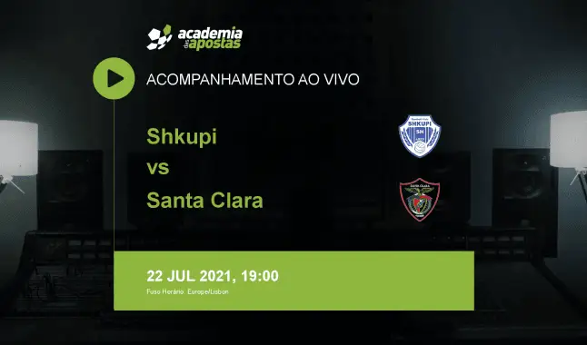 Shkupi Santa Clara livestream | Europa Conference League | 22 July 2021