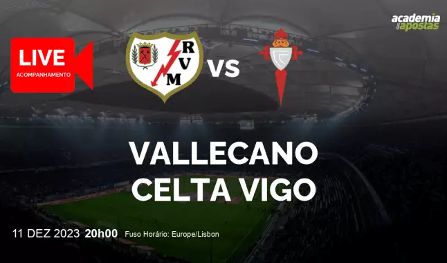 Vallecano Celta Vigo livestream | Primera División | 11 December 2023