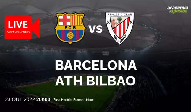 Barcelona Ath Bilbao livestream | Primera División | 23 October 2022