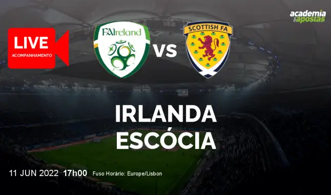 Irlanda Escócia livestream | UEFA Nations League | 11 June 2022