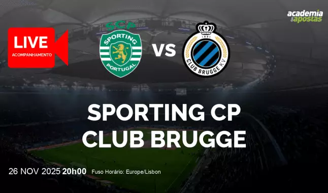 Sporting CP Club Brugge livestream | UEFA Champions League | 26 November 2025