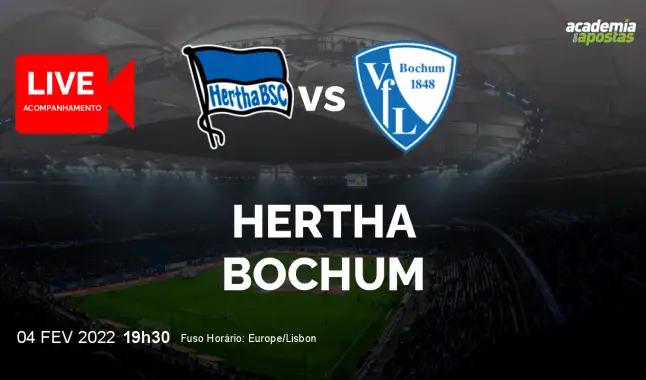 Hertha Bochum livestream | Bundesliga | 04 February 2022