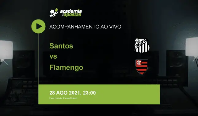Santos Flamengo livestream | Serie A | 29 August 2021