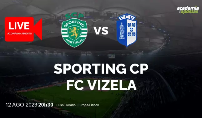 Sporting CP FC Vizela livestream | Liga Portugal Betclic | 12 August 2023