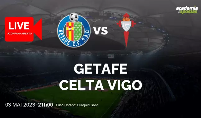 Getafe Celta Vigo livestream | Primera División | 03 May 2023