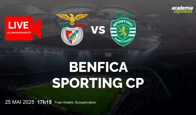 Benfica Sporting CP livestream | Taça de Portugal | 25 May 2025