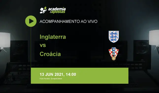 Inglaterra Croácia livestream | Campeonato Europeu | 13 June 2021