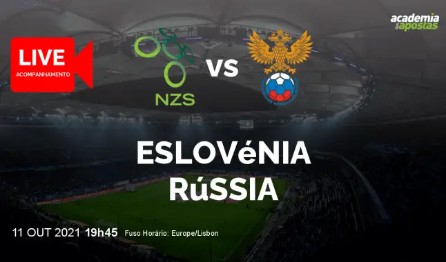 Eslovénia Rússia livestream | WC Qualification Europe | 11 October 2021