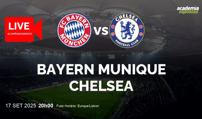 Bayern Munique Chelsea livestream | UEFA Champions League | 17 September 2025