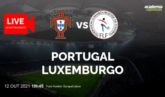 Portugal Luxemburgo livestream | WC Qualification Europe | 12 October 2021