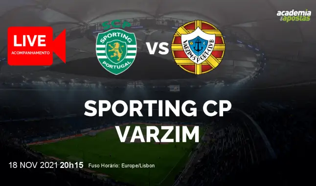 Sporting CP Varzim livestream | Taça de Portugal | 18 November 2021