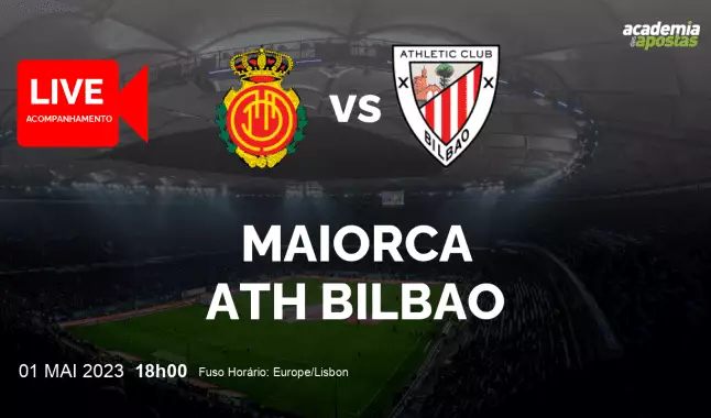 Maiorca Ath Bilbao livestream | Primera División | 01 May 2023