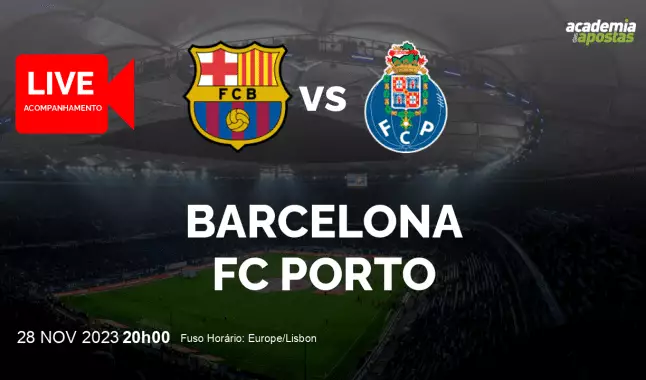 Barcelona FC Porto livestream | UEFA Champions League | 28 November 2023