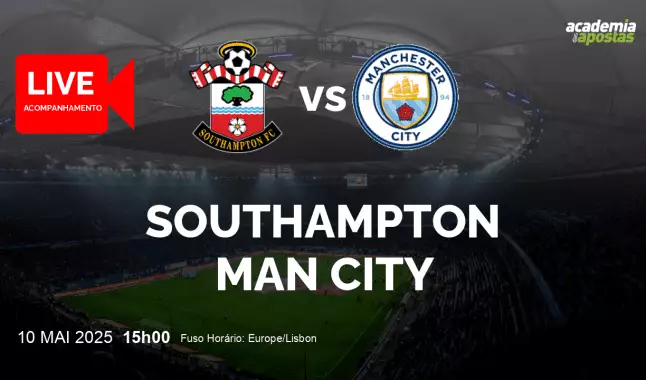 Southampton Man City livestream | Premier League | 10 May 2025