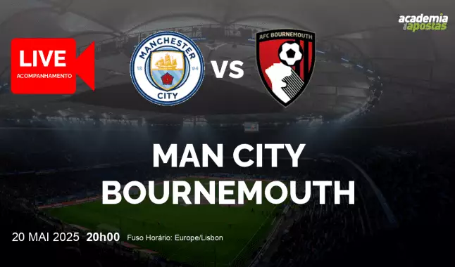 Man City Bournemouth livestream | Premier League | 20 May 2025