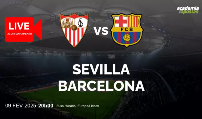Sevilla Barcelona livestream | Primera División | 09 February 2025