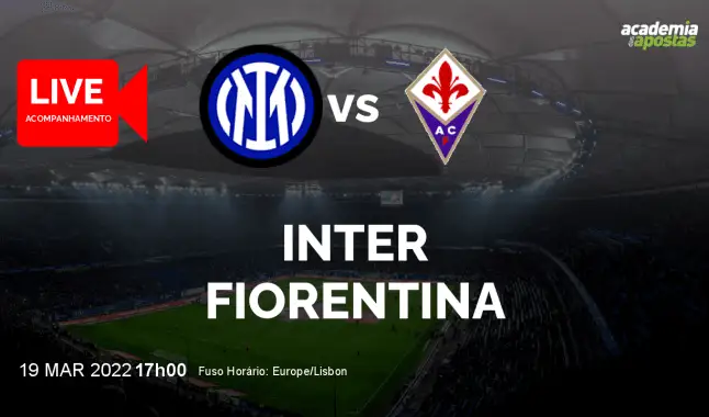 Inter Fiorentina livestream | Serie A | 19 March 2022