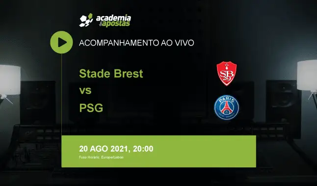 Stade Brest PSG livestream | Ligue 1 | 20 August 2021