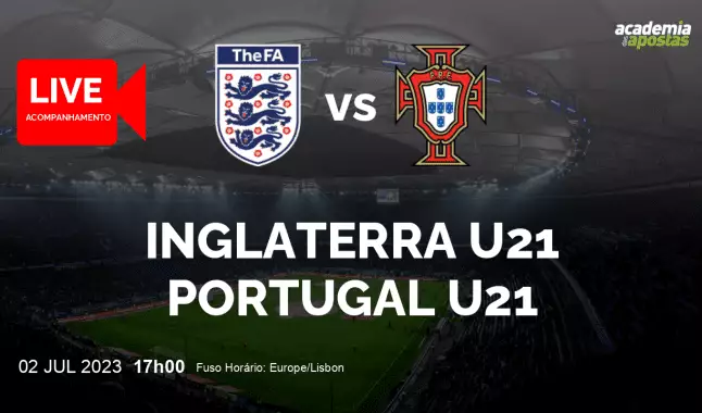 Inglaterra U21 Portugal U21 livestream | UEFA U21 Championship | 02 July 2023