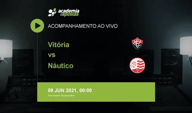 Vitória Náutico livestream | Serie B | 08 June 2021