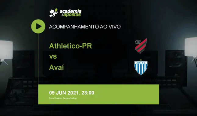 Athletico-PR Avaí livestream | Copa do Brasil | 10 June 2021