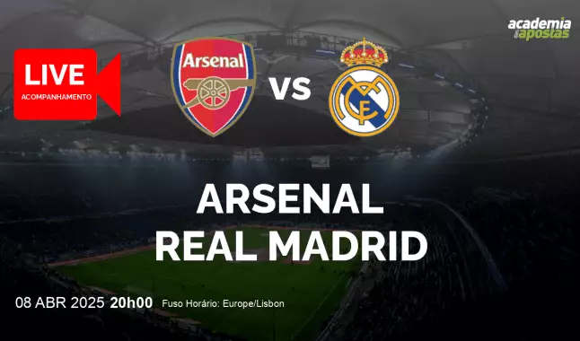 Arsenal Real Madrid livestream | UEFA Champions League | 08 April 2025