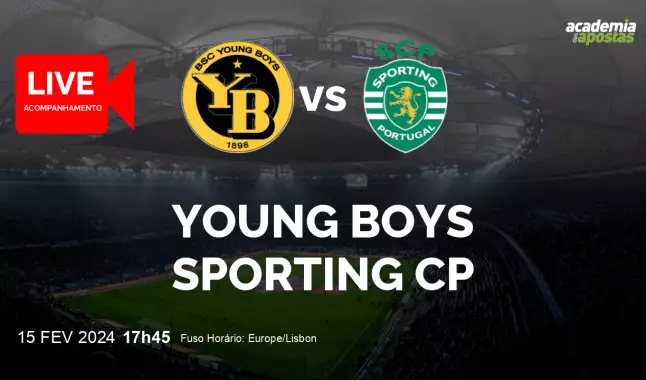 Young Boys Sporting CP livestream | UEFA Europa League | 15 February 2024